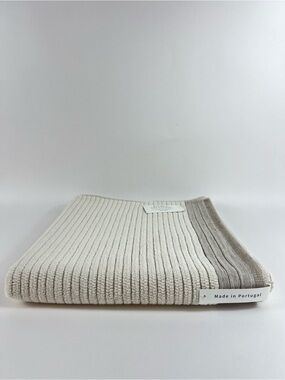 Bianca Portugal Bath Towel Set Tan Textured Soft 100% Cotton 1 Pc Set New